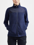 Sportliche Outdoor Fleece Jacke für Damen - Craft Explore Fleece Mid