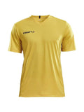 CRAFT SQUAD JERSEY SOLID MEN YELLOW XL - WERBE-WELT.SHOP