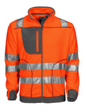 Warnschutz-Jacke aus anti-pilling behandeltem Polarfleece - WERBE-WELT.SHOP