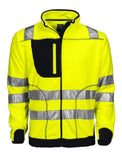Warnschutz-Jacke aus anti-pilling behandeltem Polarfleece